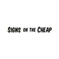 Signs on the Cheap Logo